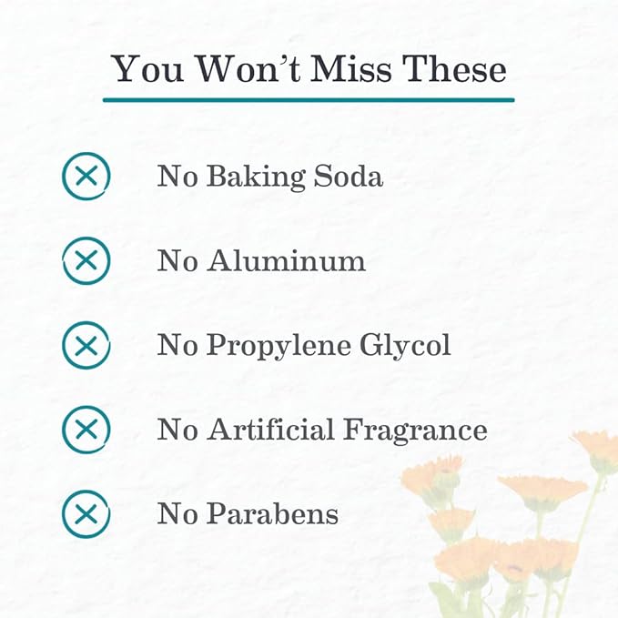 Earth Mama Mini Deodorant Travel Set | Safe for Sensitive Skin, Pregnancy and Breastfeeding, Contains Organic Calendula with No Fragrance Chemicals, No Baking Soda or Aluminum (4-Pack)