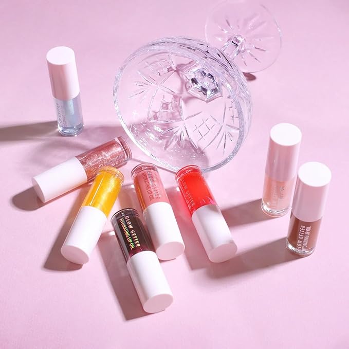 Glow Getter Hydrating Lip Oil (009, Bubble Pink)