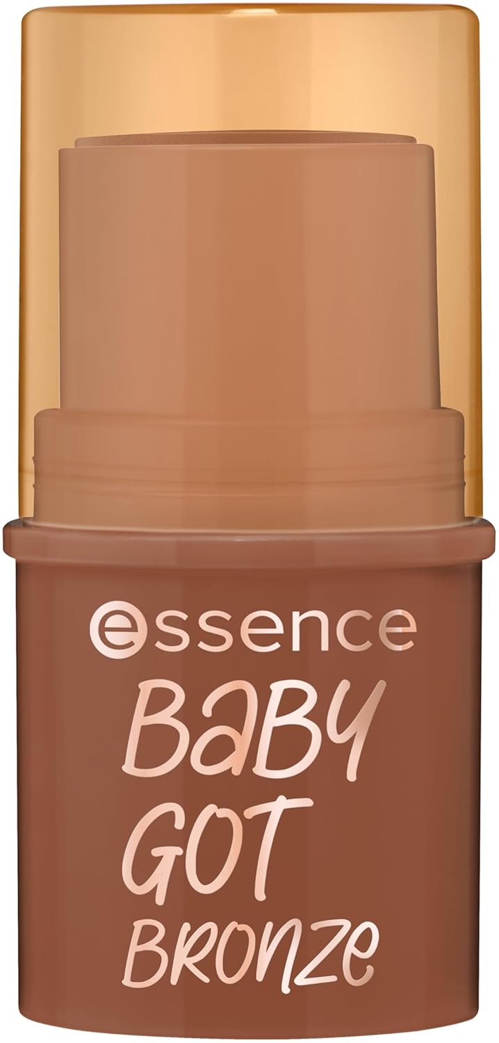 essence | Baby Got Bronze Stick | Cream Bronzer Easy to Apply & Blend | Vegan & Cruelty Free | Free From Gluten, Parabens, Preservatives, & Microplastic Particles (40 | Hazelnut Hug)