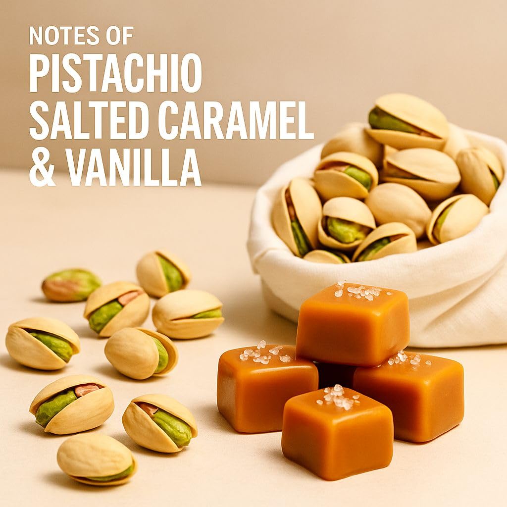 Body & Hair Mist 240ml｜Brazil Nut, Pistachio, Salted Caramel Notes｜Long-Lasting Fragrance, Sweet & Warm 62