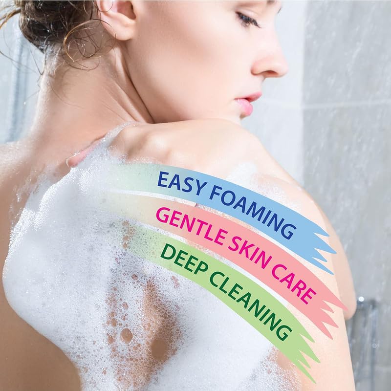 Dead Sea Collection Coconut Body Wash for Women and Men - with Pure Dead Sea Minerals and Coconut Oil - Cleanses and Moisturizes Skin (33.8 fl. oz)