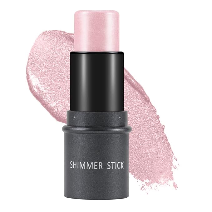 Boobeen Highlighter Makeup Stick Highlighter Bronzer Stick Glow Face Illuminator Highlighter Contouring Stick Waterproof Long-lasting