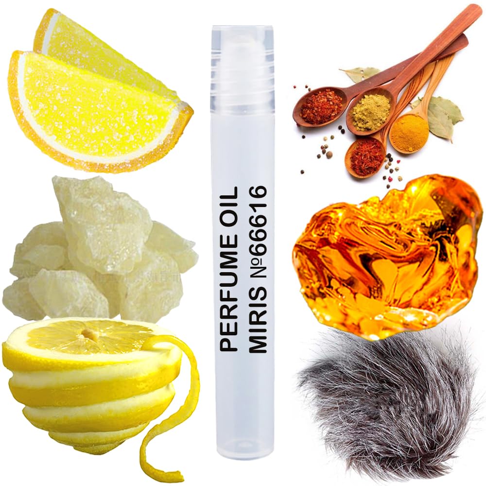 MIRIS Perfume Oil No. 66616, Inspired by Desir du Coeur, Long-Lasting Unisex Roll-On For Women and Men, Rollerball 0.34 Fl Oz / 10 ml