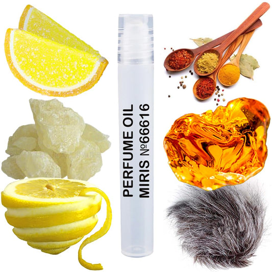 MIRIS Perfume Oil No. 66616, Inspired by Desir du Coeur, Long-Lasting Unisex Roll-On For Women and Men, Rollerball 0.34 Fl Oz / 10 ml