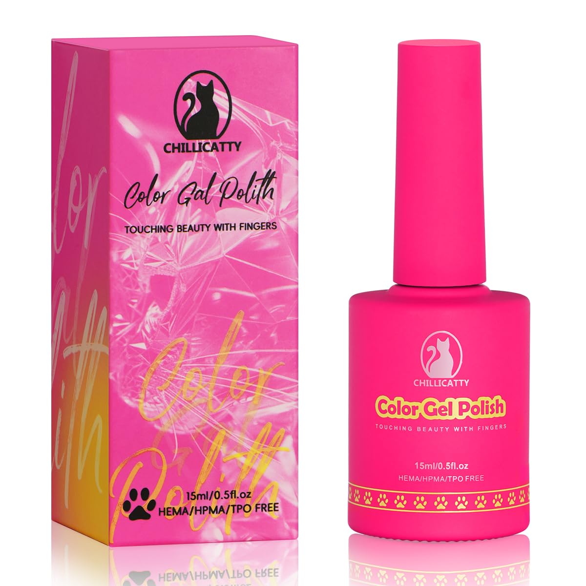 Reflective Glitter Gel Nail Polish, HEMA HPMA TPO Free, Teal Blue Flash Diamond Shimmer, Need UV Lamp Long Lasting Salon Perfect Gel Nail 15ML for Women (Dia-007)