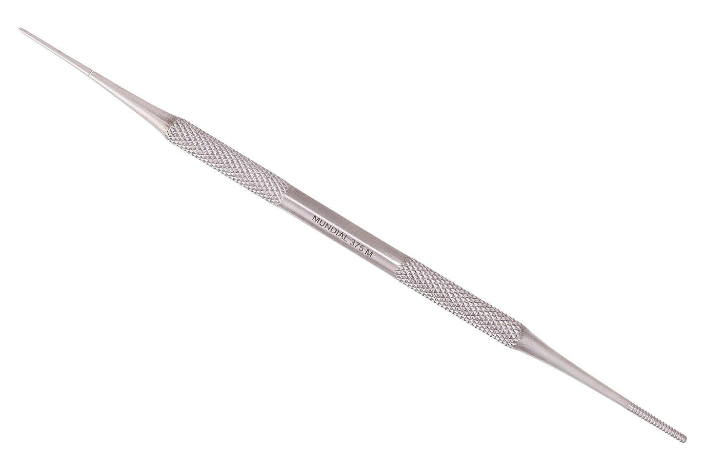 Mundial 2-Piece Cuticle Pusher and Manicure Pedicure Stick Set - Nail Care Tools for Perfect Cuticles and Quality Manicures