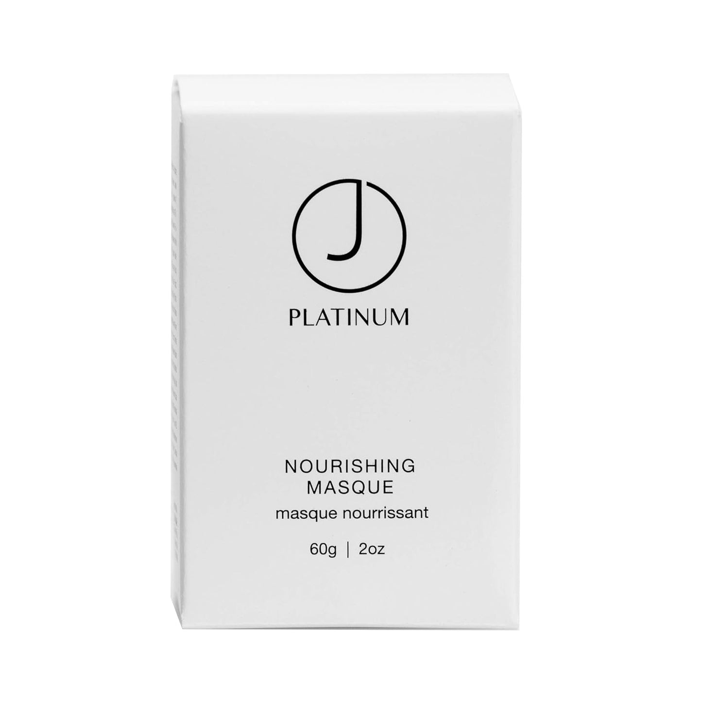 J Beverly Hills Platinum Nourishing Hair Mask with Lavender Oil for Hair Growth, 2 Oz