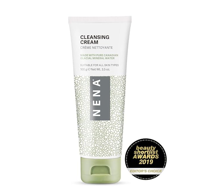NENA Natural Skincare Kit | 4-Piece Daily Skin Essentials for Women & Men - for Dry, Oily, Normal and Sensitive Skin | EWG Verified, Cruelty Free & Vegan-Friendly