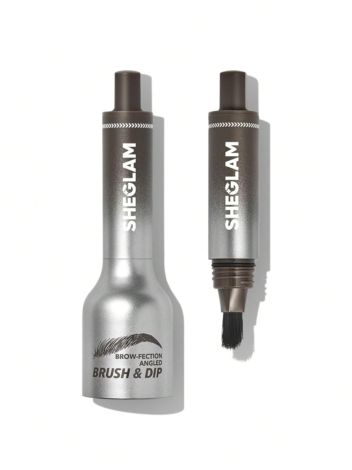 SHEGLAM Brow-Fection Angled Brush & Dip Upgraded Microblading Eyebrow Pen Long Lasting Waterproof Easy To Color-Truffle