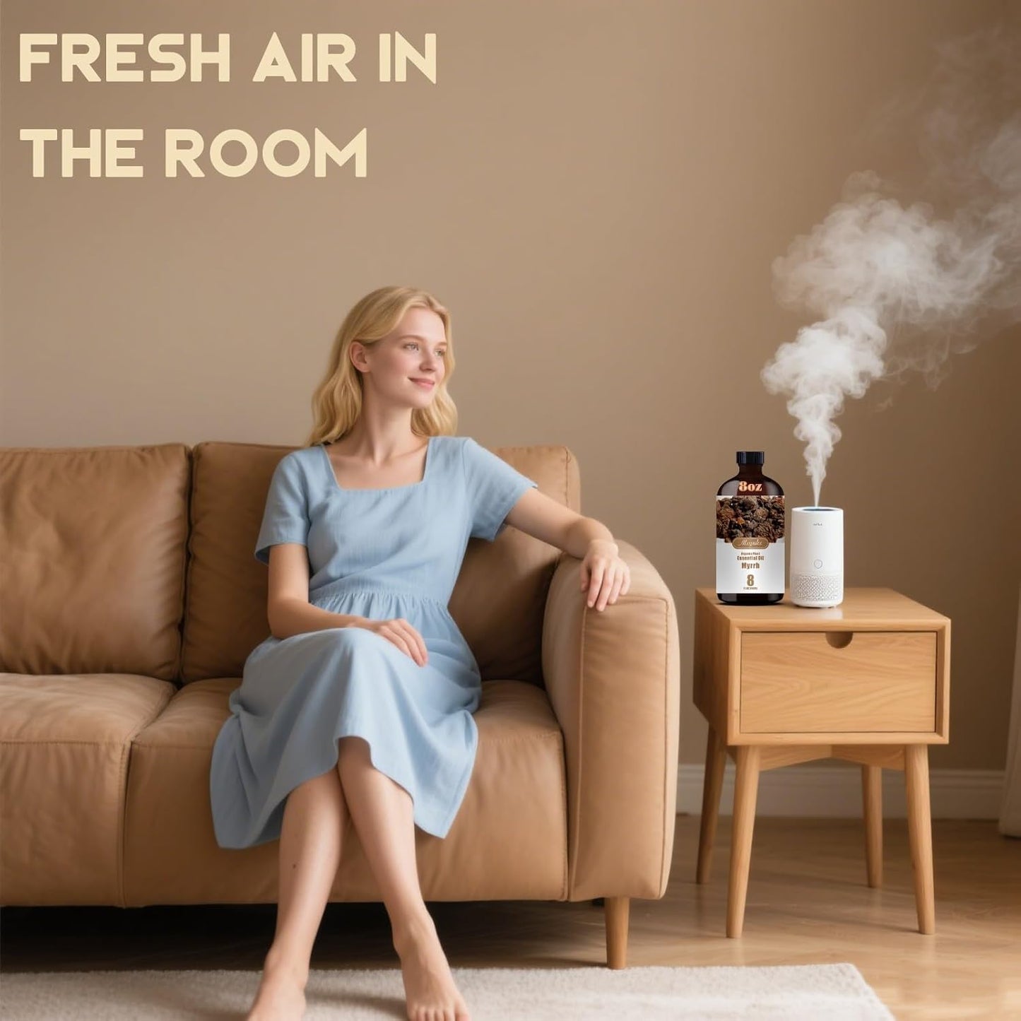 Myrrh Fragrance Oil-Myrrh Essential Oil 8.33oz (250ml)-100% Pure Natural Scent for Diffusers, Candles, Soap Making & Aromatherapy-Relaxing Home & Gift Essential Oil for Bath, Massage