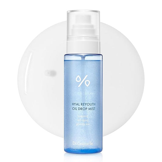 leegeehaam Dr.Ceuracle Hyal Reyouth Oil Drop Mist (125ml / 4.22 fl. oz.) - Facial Serum Mist with Hyaluronic Acid, Panthenol, Fructan, Soothing and Hydrating for All Skin Types
