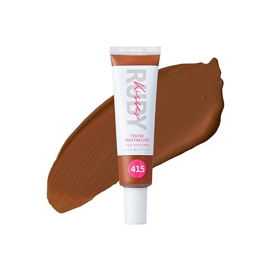 Ruby Kisses Tinted Moisturizer, Hydration, Calm & Revitalize Skin, Skin Perfecting, Blur Pores & Fine Lines, Natural Finish & All-Day Comfort Wear (Mocha)
