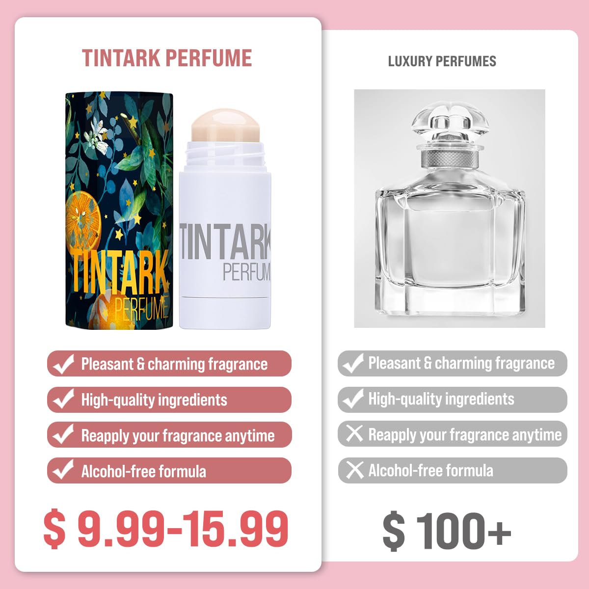 Solid Perfume Stick,09 DUSK INDULGENCE Inspired by NO.5, Portable Travel Perfumes for Women's Fragrances Long Lasting, Natural & Clean