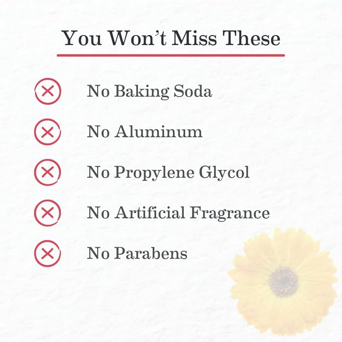 Earth Mama Simply Non-Scents Deodorant | Fragrance-free + Safe for Sensitive Skin, Pregnancy and Breastfeeding, Contains Organic Calendula and Coconut Oil, No Baking Soda or Aluminum, 2.65-Ounce