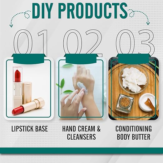 Cetyl Alcohol for Homemade Cosmetics, Lipsticks, Body Butter Bars, Hand Lotions, Hair Conditioners, Shampoo – Thickening Agent, Emulsifier, Viscosity Regulator - 7.06 oz