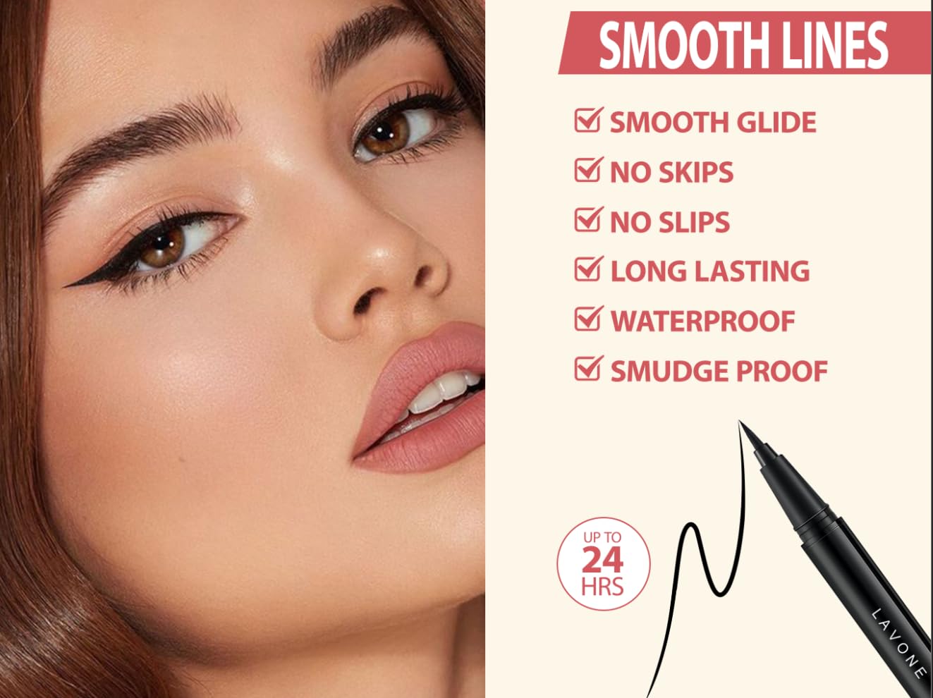 Eyebrow Pen Kit, with Microblading Eyebrow Pen, Eyebrow Gel, Eyeliner, Eyebrow Brush, Eyebrow Pencils for Women, Waterproof, Smudge Proof, Long Lasting Makeup Formula - Black