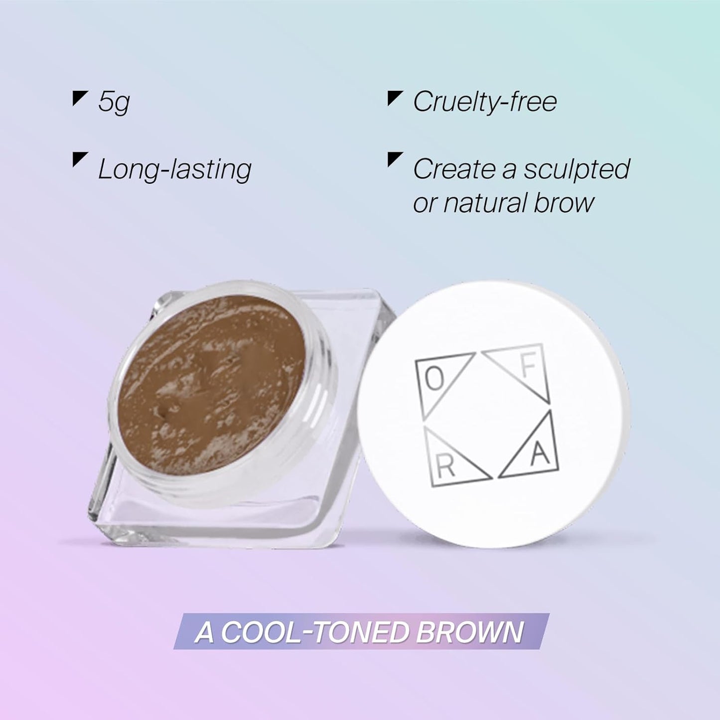 Ofra Eyebrow Gel - Light Blonde - Semi-Permanent Brow Gel, and Waterproof Eyebrow Filler - 5g