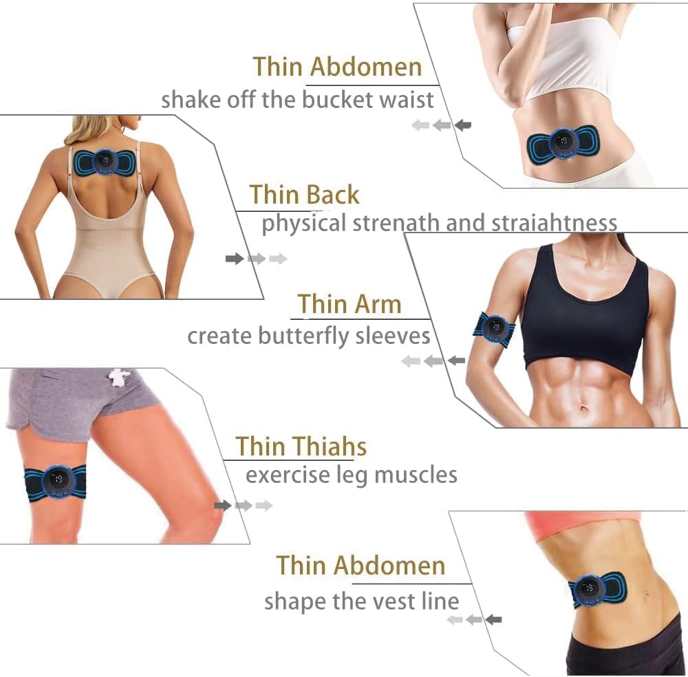 2 Face/Face Evolution, Stimulator, Transcutaneous Electrical, Aesthetic PurposesS, EMS Buttocks Toner, Face Muscle Stimulator, Neck Massager Home Workout Equipment