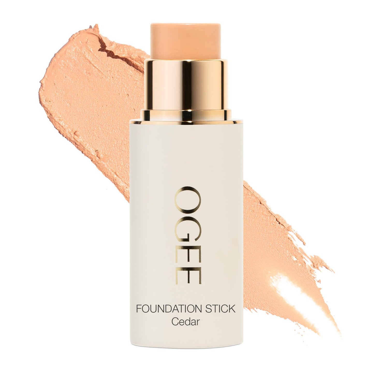 Ogee Sculpted Complexion Foundation Stick (Cedar 1.20C - Fair, Pink-Beige Undertones) Full Coverage Foundation Makeup - Instantly Balance & Even Complexion - 70% Organic Ingredients