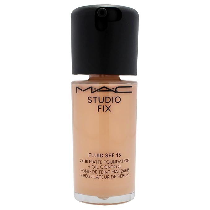 Studio Fix Fluid SPF 15 24Hr Matte Foundation Plus Oil Control - NW22 by MAC for Women - 1 oz Foundation
