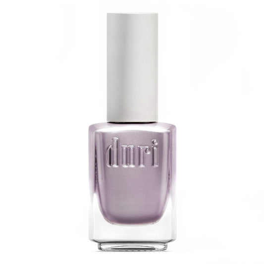 duri Nail Polish, 765 Cyber See, Light Lavender Metallic Shimmer, Full Coverage, Fast Drying, Long Lasting, Easy to Apply, 0.45 Fl Oz