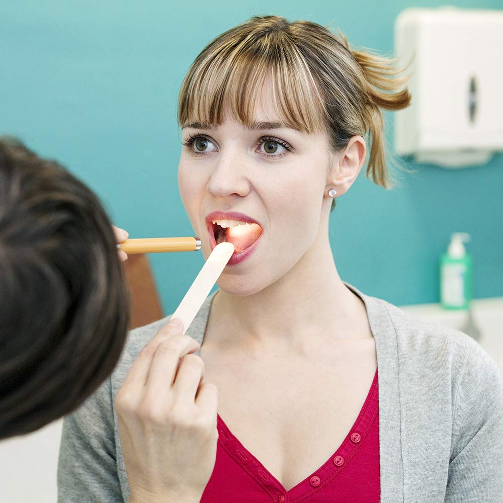 ForPro Professional Collection Senior Tongue Depressors, Large Wax Applicator Sticks, 6" Senior Sized, Sterile, Individually-Wrapped, 100-Count"