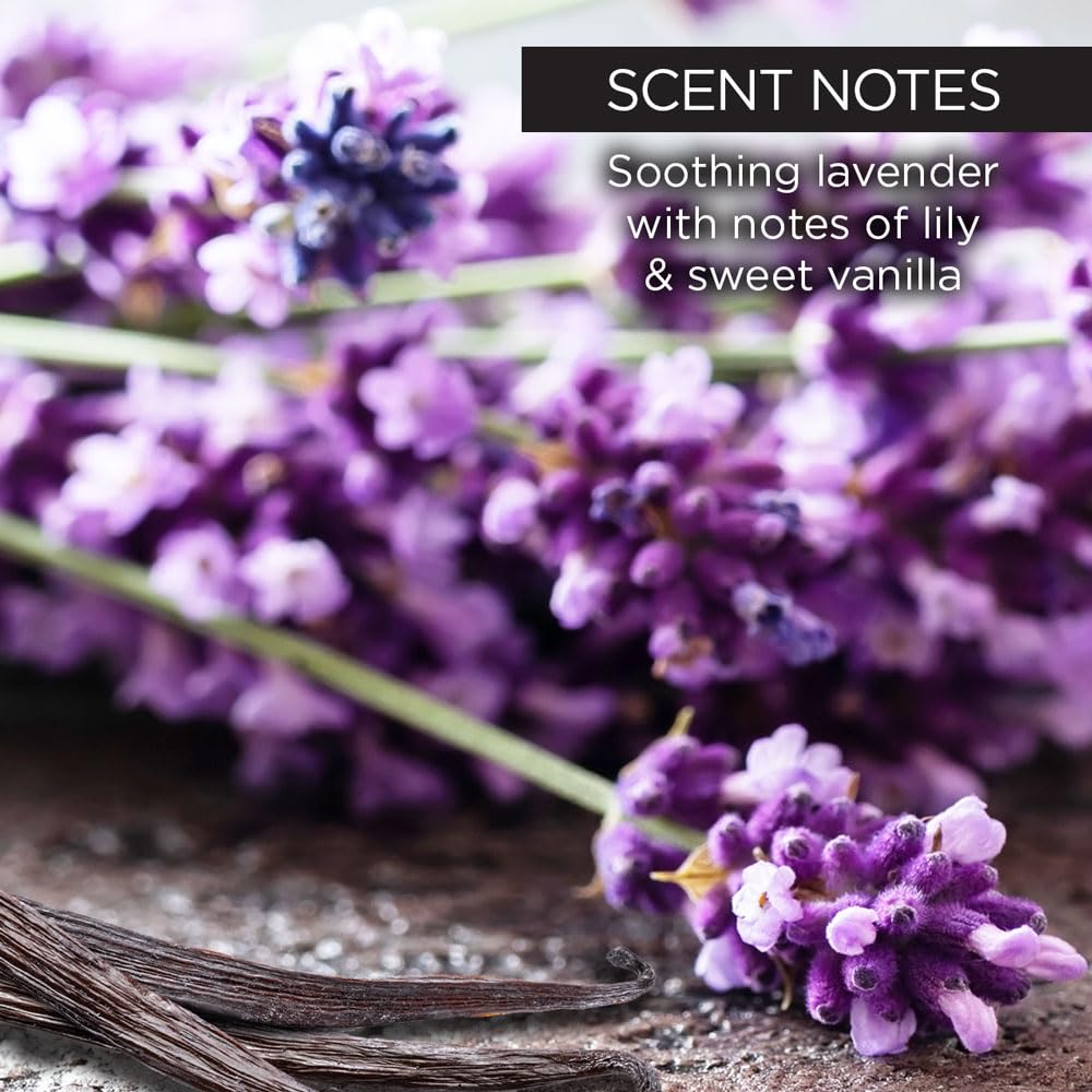 Whish Beauty Lavender Exfoliating Sugar Scrub - Body Scrub for Women - Brown Sugar Exfoliator with Raspberry, Aloe, & Shea Butter - Gentle on All Skin Types - Paraben & Sulfate Free - 8 oz