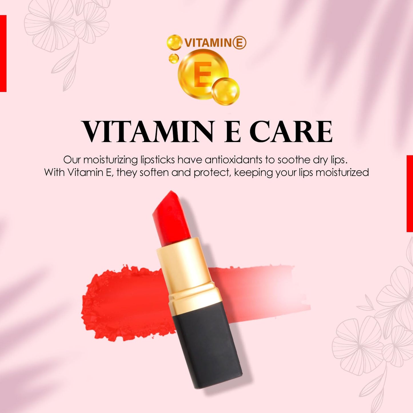 Vera Moore Cosmetics Soft Creme Lipstick - with Maximum Hydration & Moisture, Long Lasting Light Weight Opaque Color & Staying Power - Won't Feather or Fade - Fragrance & Paraben Free (Vera's Red)