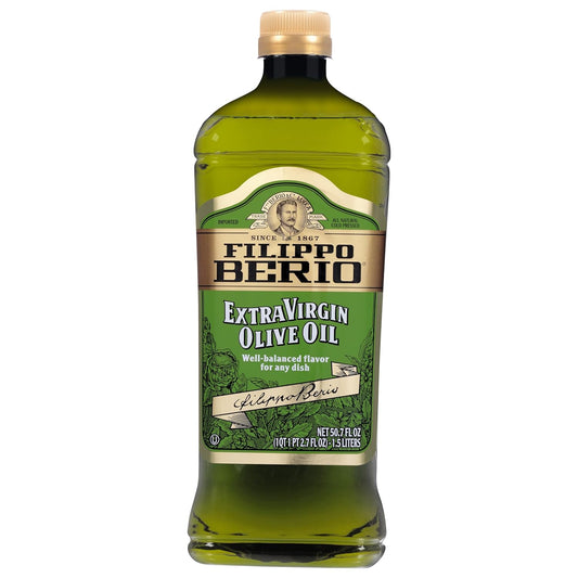 Filippo Berio Cold Pressed Extra Virgin Olive Oil, 50.7 Ounce rPET Bottle