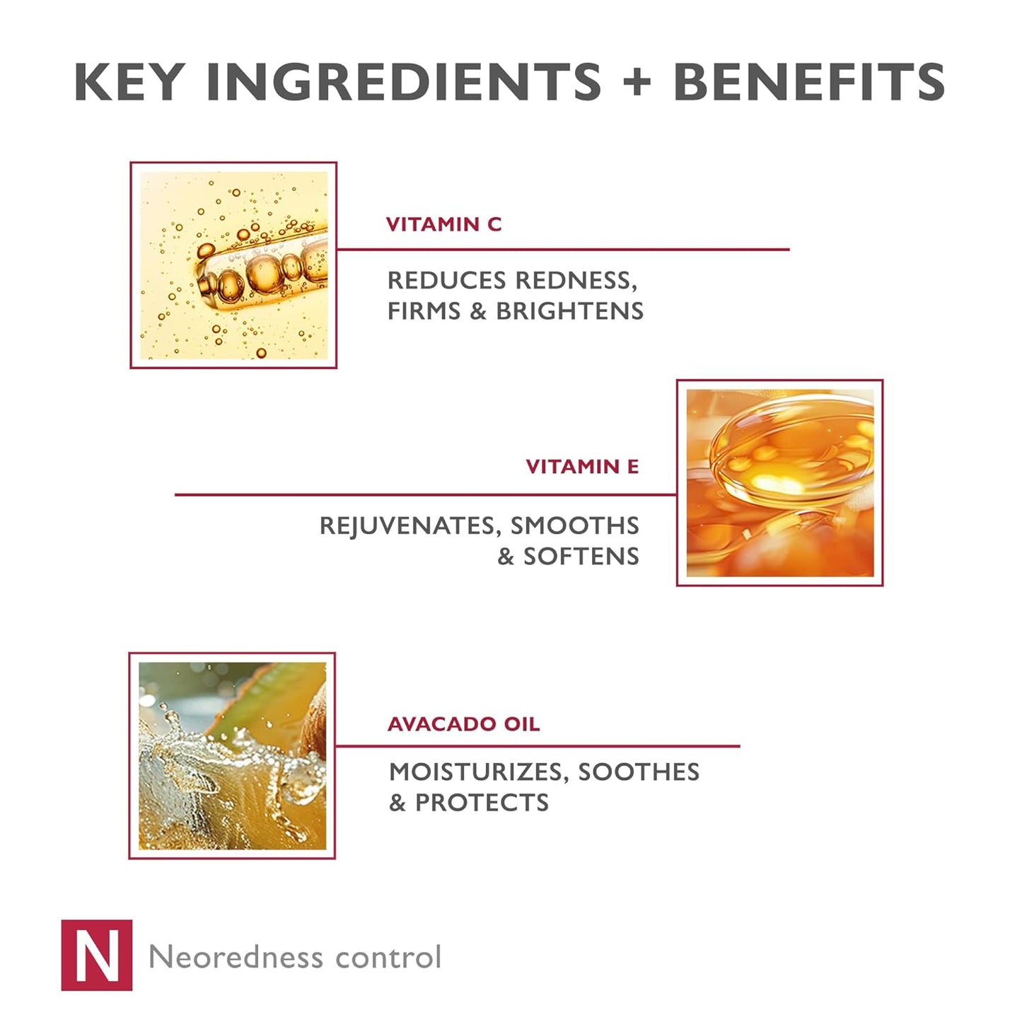 Vitamin C Revitalizing Serum - Vit C & E Concentrate, Helps Reduce Redness, Brighten & Firm, Strengthens Capillaries, Antioxidant Serum for Dull & Aging Skin, C-CAPILIX 1.01 fl oz