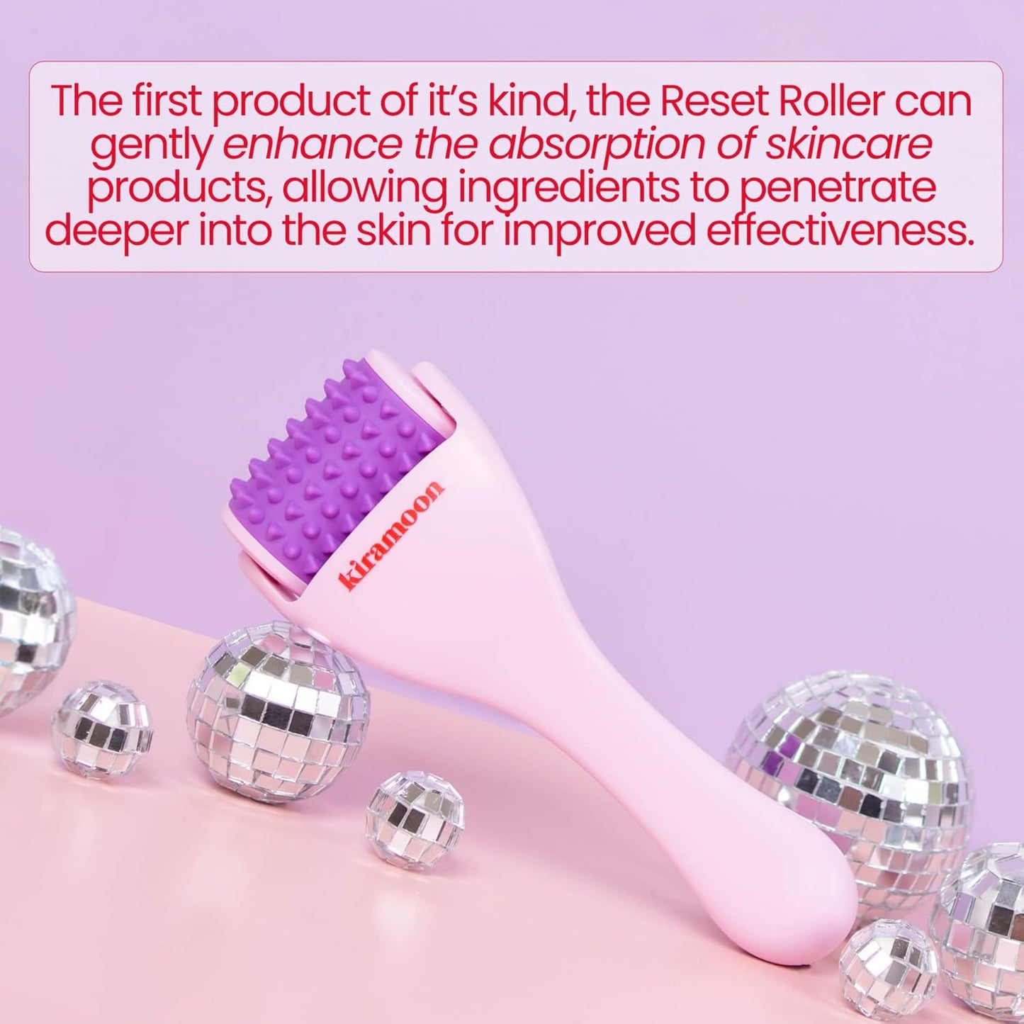 Reset Roller to Boost Skincare Absorption, Reduce Puffiness, Relax Jaw Muscles, and Promote Collagen. Anti-Aging and Relaxing Silicone, Gifts for Her