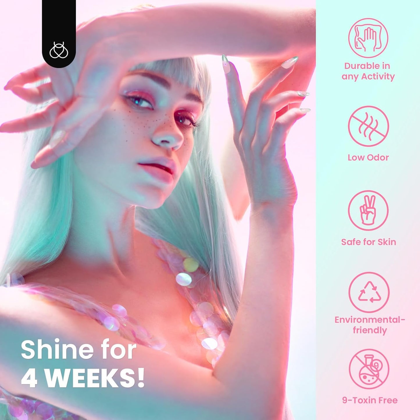 Beetles Spring Gel Nail Polish Set, 6 Colors Cat Eye Gel Nail Set Glitter Velvet Valentines Gel Polish Kit with Magnet Fairytale Series Soak Off Uv Led DIY Manicure Gift for Women