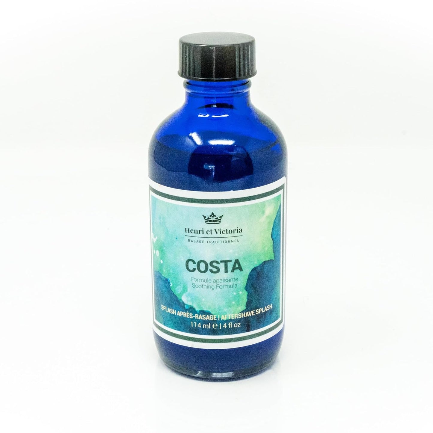 Aftershave Splash For Men l Costa Fragrance l Canadian Made by A Skilled Artisan l Moisturizes & Soothes the Skin | 114 ml (4 oz)