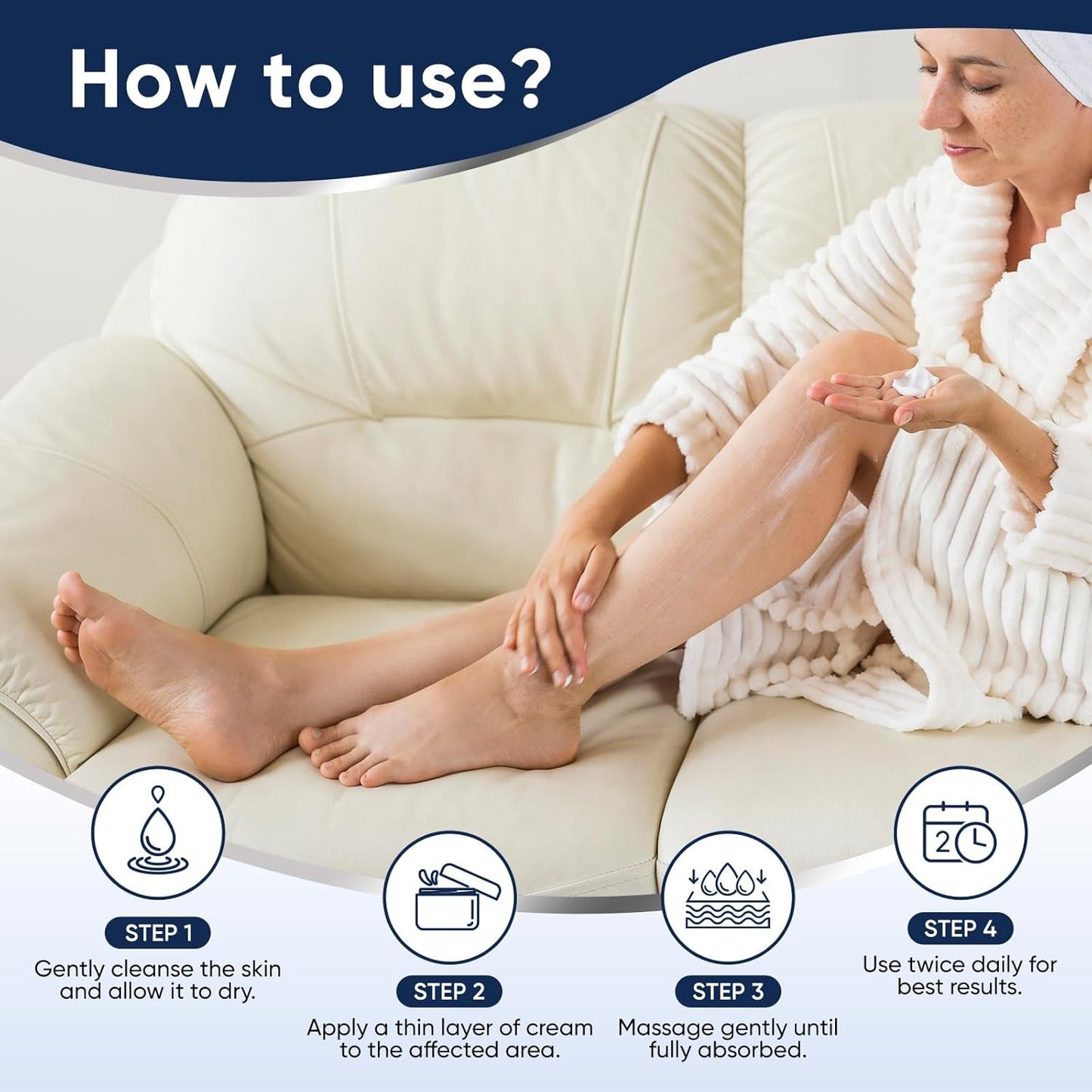 Urea Cream 40 Percent for Feet Maximum Strength, Urea Cream 40% Plus Salicylic Acid 2%, Foot & Hand Cream for Dry Cracked