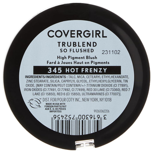 COVERGIRL Trueblend so Flushed High Pigment Blush & Bronzer, 345 - Hot & Frenzy, 0.33 Oz
