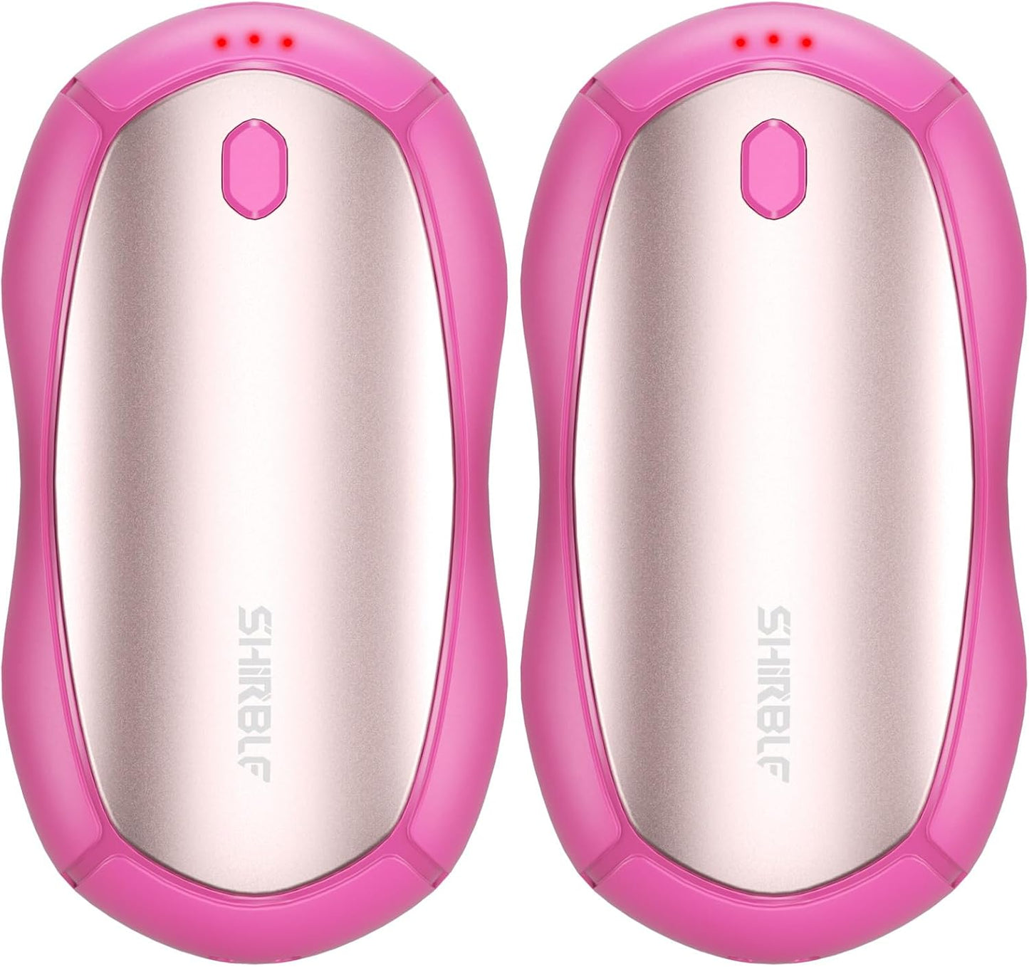 Hand Warmers Rechargeable, Electric Hand Warmers 2 Pack with Smart Chips Long Safe Heat, Portable Pocket Heater,Gifts for Christmas,Golf,Camping,Hunting, Stocking Stuffers