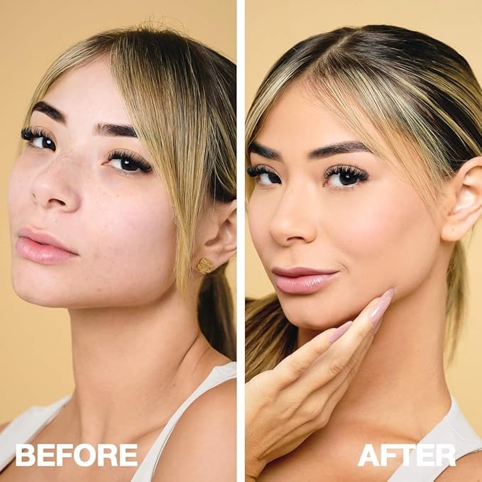 Palladio Full-Coverage Color Correction CC Cream, Oil-Free with Peptides & Vitamin C, Best for Correcting Redness and Uneven Skin Tone, Buildable Foundation Coverage (Light 20W)