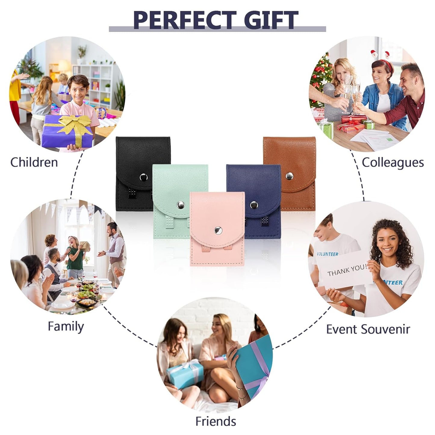 Geosar 50 Set Travel Manicure Kit Nail Clippers Pedicure Professional Nail Care Tools Stainless Steel Grooming Set with Portable Travel Case Gifts for Mother Father(Multi Colors)