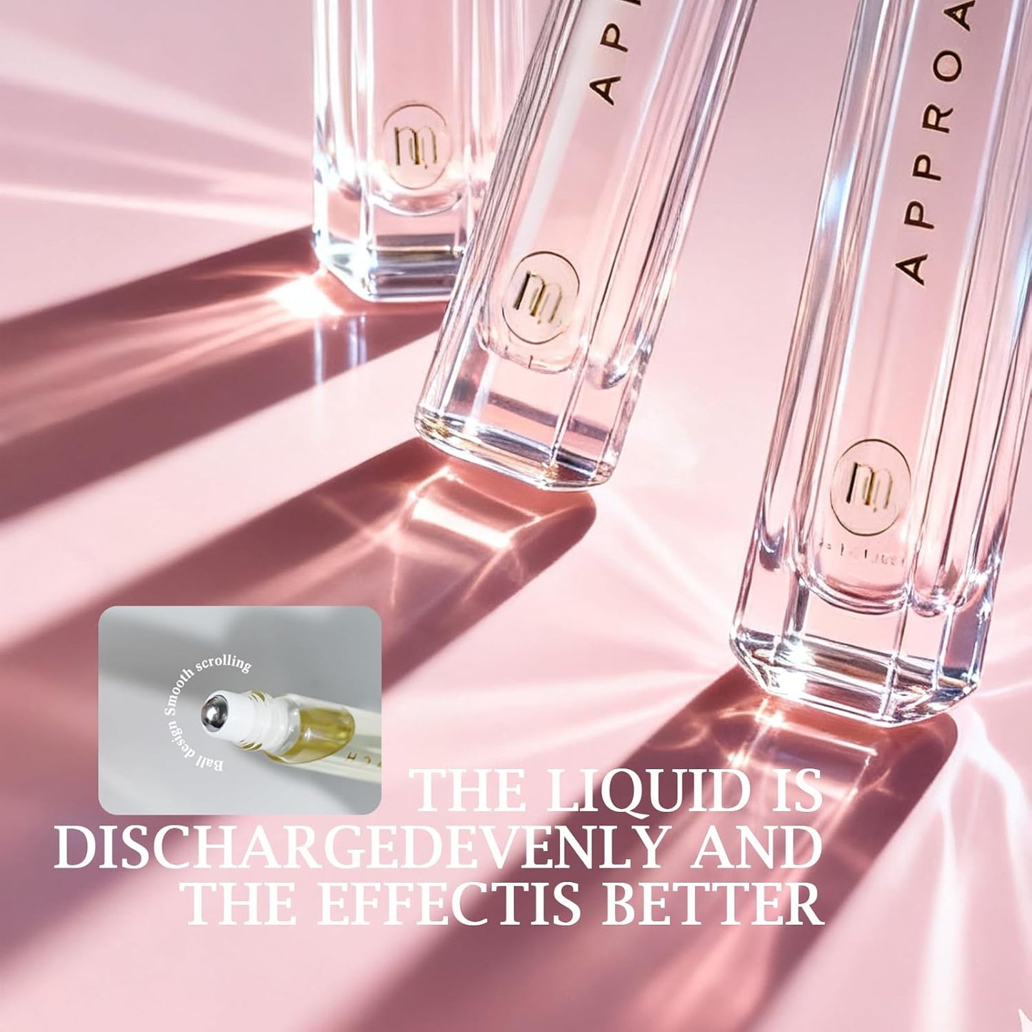 aopoka Roll-on Perfumes for Women & Men 10ml, Long-Lasting Pheromones Fragrances, Enhanced Scents Travel Size, Rollerball Perfume Oil - Wood Pear, Grapefruit, Jasmine & Amber（#2-EAU TENDRE）