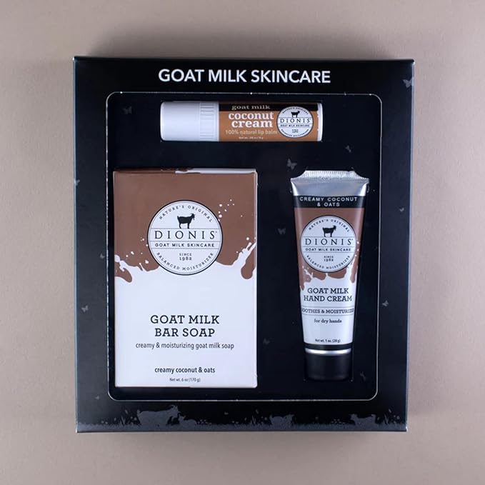 Dionis Creamy Coconut Goat Milk 3 Pc Gift Set