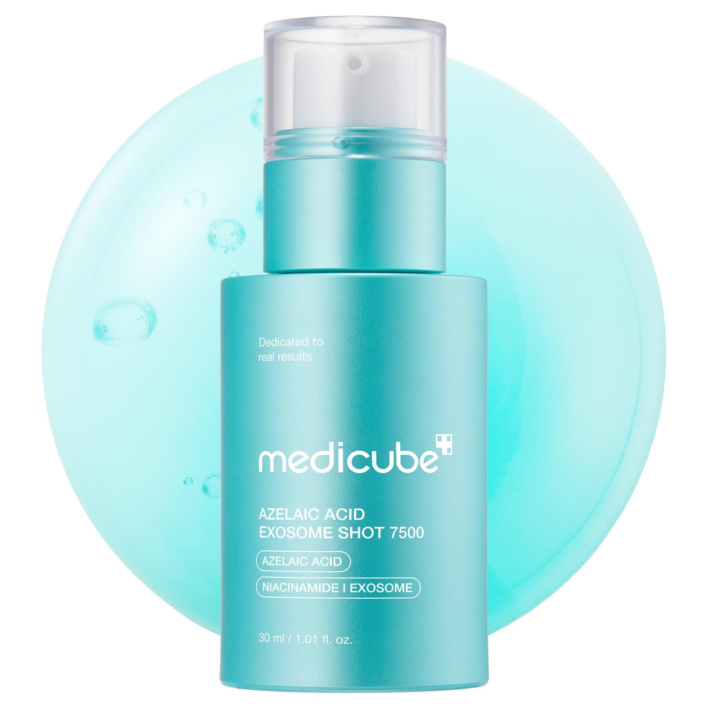 medicube Zero Exosome Shot 7,500 PPM Spicule Facial Serum | Liquid Skin Booster Serum | Exosome, AHA+BHA+PHA | Pore Care, Dead Skin Cells, Skin Texture | Korean Skin Care 1.01 fl.oz