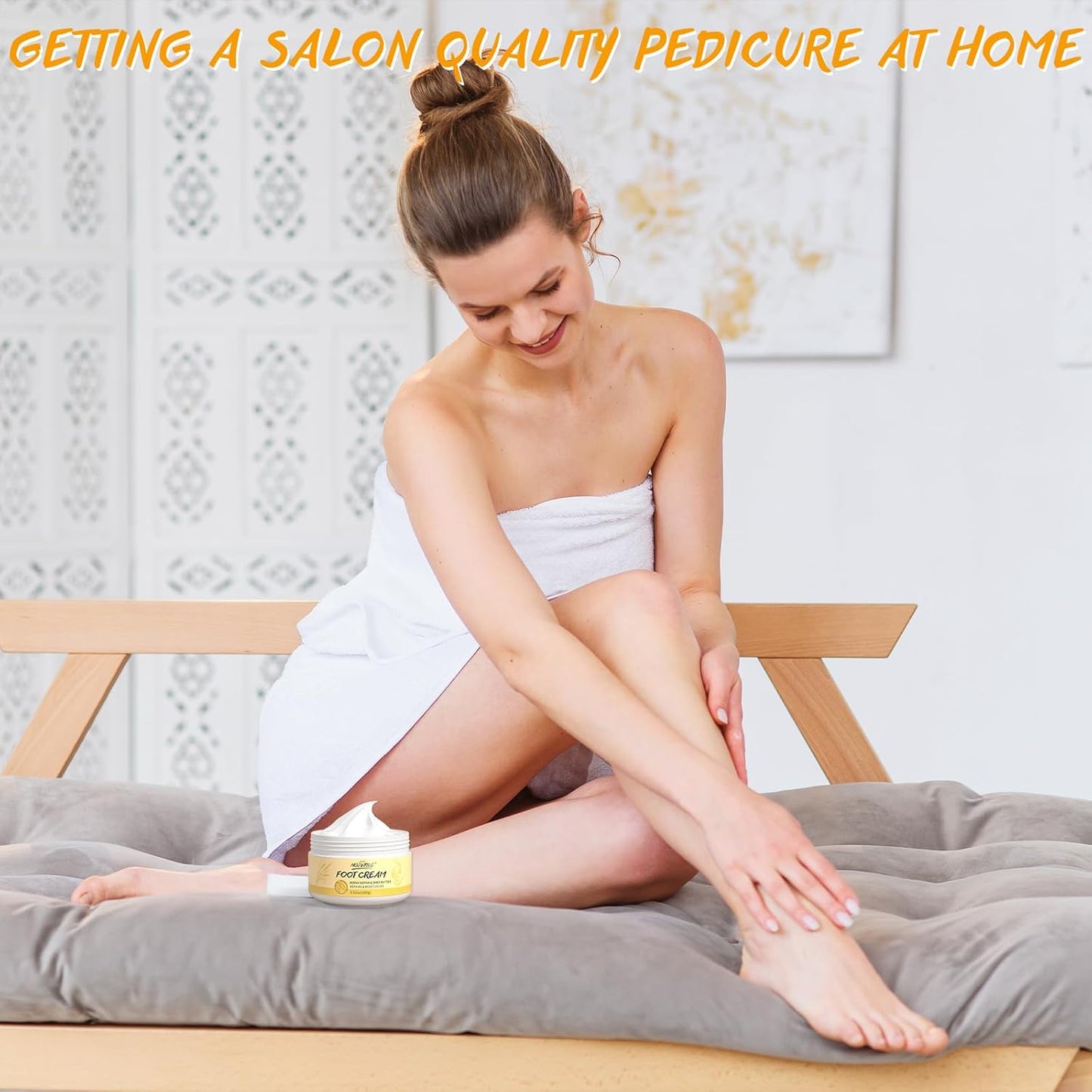 Pedicure Kit For Feet 5pcs Foot Spa Set For Christmas Birthday Valentine's Mother's Day Women Wife Girlfriend Gift Rose Lavender Foot Soak Salt Foot Callus Remover Gel Foot Rasp Foot Cream Foot Care