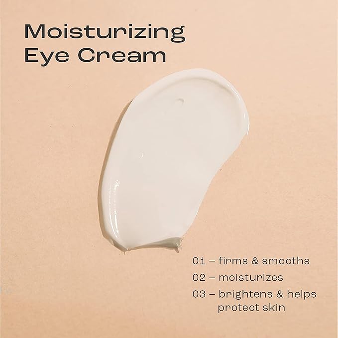 Firm Believer: 30ml Under Eye Cream with Vitamin C - Puffiness, Dark Circles, Eye Bags, Fine Lines and Wrinkles Reducer - Anti-Aging Eye Creams and Skin Care for Men and Women