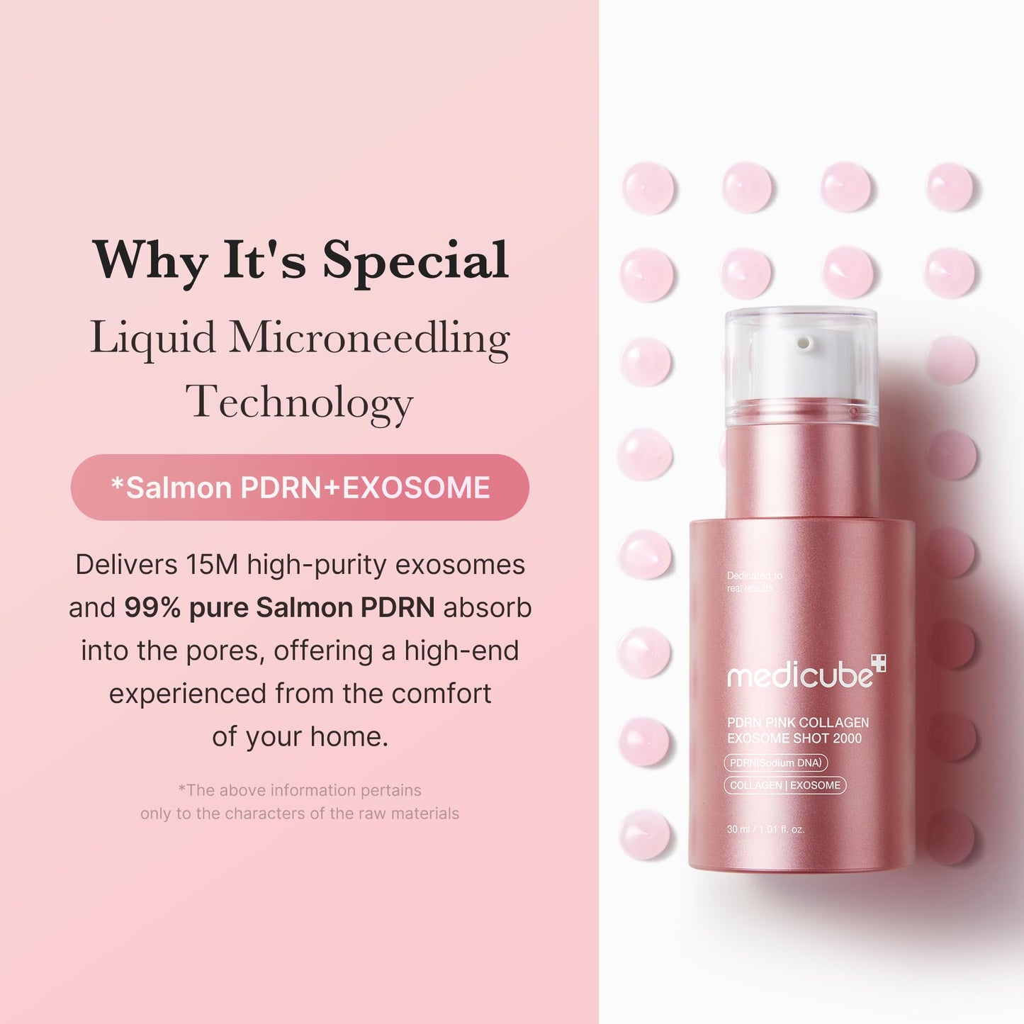 medicube Zero Exosome Shot 7,500 PPM Spicule Facial Serum | Liquid Skin Booster Serum | Exosome, AHA+BHA+PHA | Pore Care, Dead Skin Cells, Skin Texture | Korean Skin Care 1.01 fl.oz