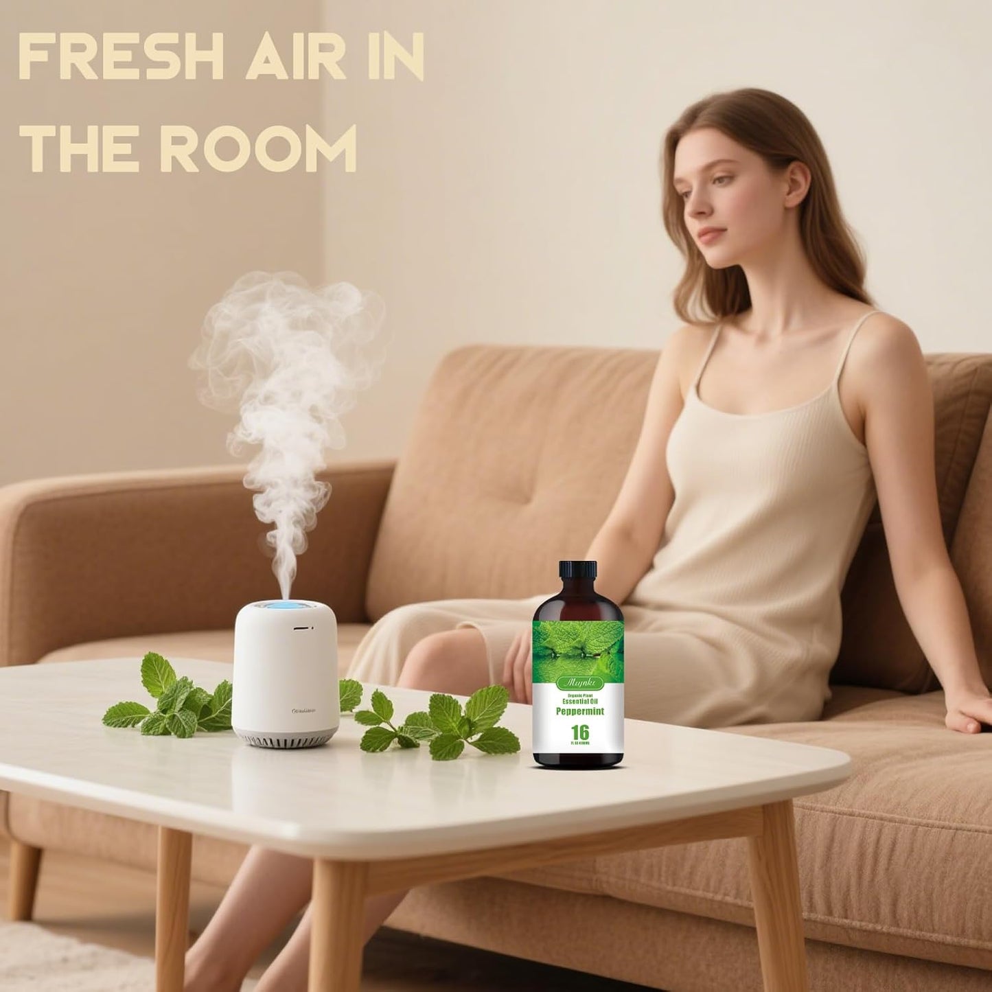 Peppermint Essential Oil-Peppermint Fragrance Oil 16.33oz (490ml)-100% Pure Natural Scent for Diffusers, Candles, Soap Making & Aromatherapy-Relaxing Home & Gift Essential Oil for Bath, Massage