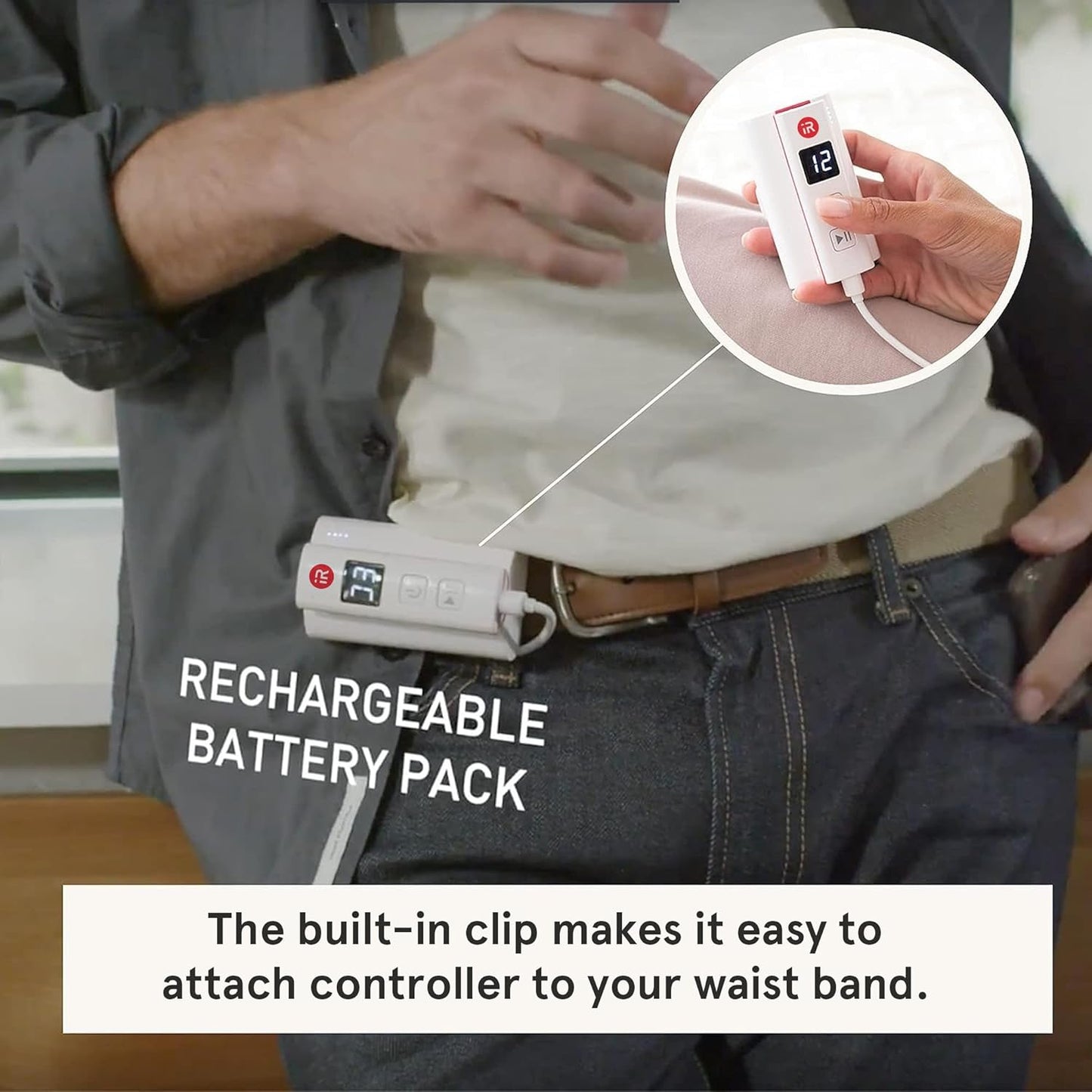 iRestore Professional + Rechargeable Battery Pack - Laser Red Light Therapy for Hair Growth - FDA Cleared Hair Loss, Thinning Treatment for Men & Women - Hair Regrowth Cap - 282 Lasers & LEDs