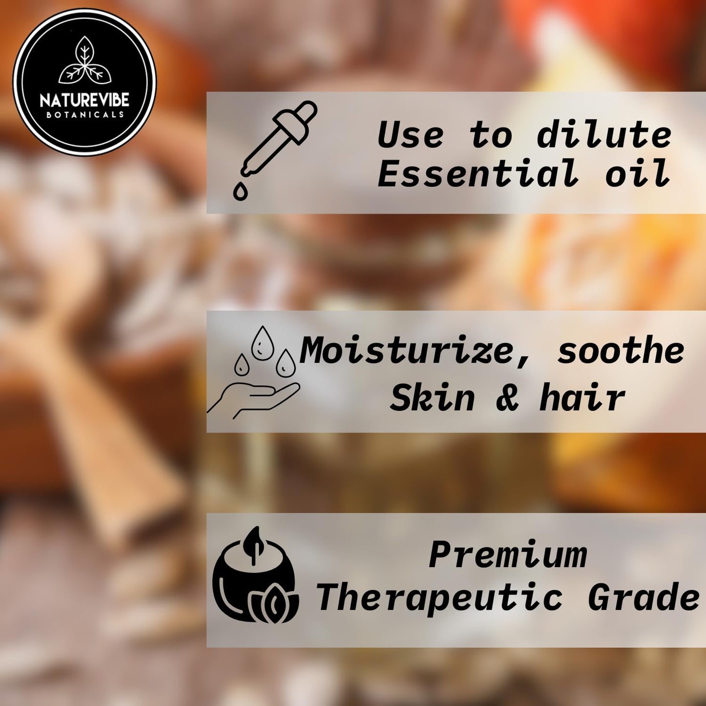 Naturevibe Botanicals Pumpkin Seed Oil 32oz and Neem Oil 32oz | Oil Combo