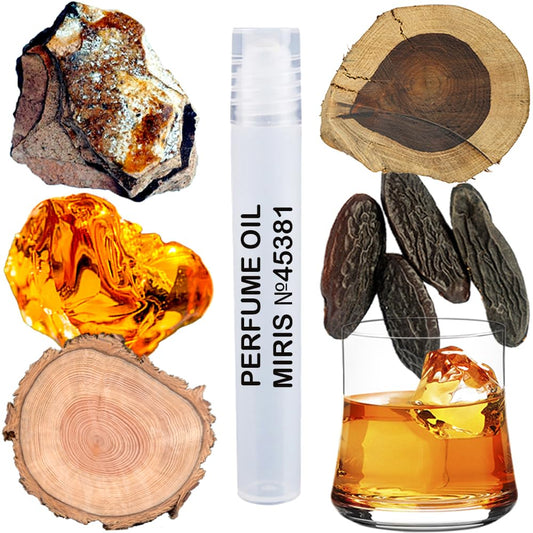 MIRIS Perfume Oil No. 45381, Inspired by Tragedy Lord George, Long-Lasting Men Roll-On, Rollerball 0.34 Fl Oz / 10 ml