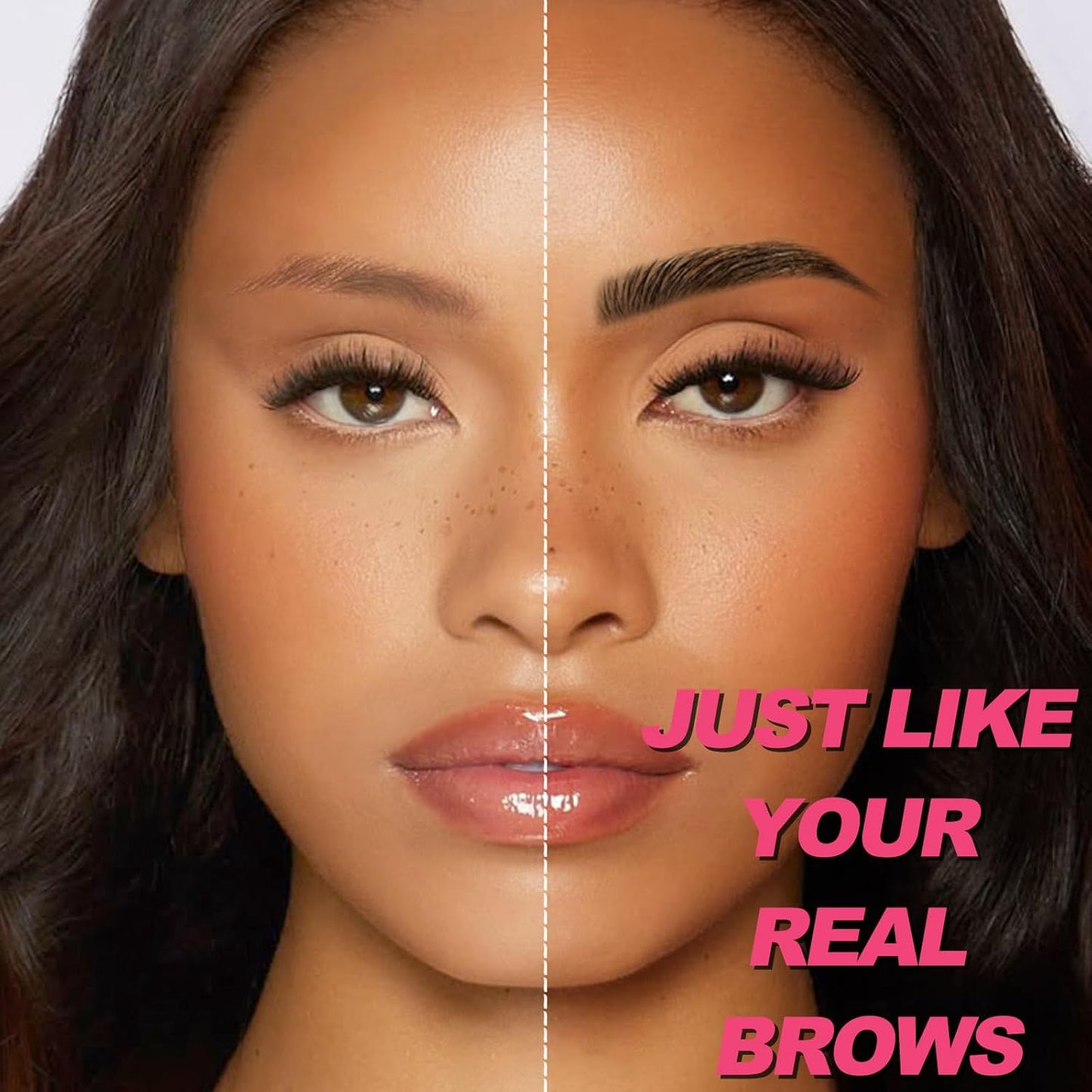 Microblading Eyebrow Pencil, Waterproof Eyebrow Pencils for Women Hair Like Natural Liquid Brow Contouring Pen, 2-in-1 Dual-Ended Long Lasting Brow Filler Pen with Precise Micro-Fork-Tip, Black Brown