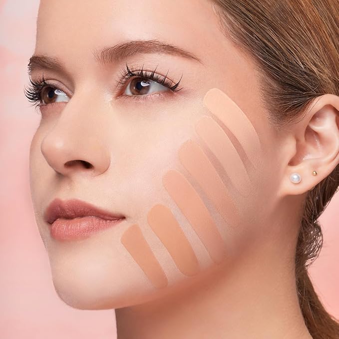 Beauty Amorus Cloud Blur Matte Balm Foundation, Full Coverage, Creamy Smooth Made in Korea, K-Beauty, Even Buildable Texture, Patch Free, Easy to Blend (Light Umber, 0.3 oz)